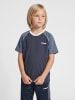 Hummel T-Shirt Raglanärmel Hmljr Rolf Kinder in OMBRE BLUE