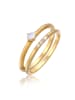 Elli Ring 925 Sterling Silber in Gold