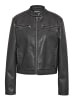 Noisy may Kunstlederjacke in Black