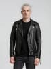 trueprodigy Lederjacke Simba in Schwarz