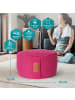 DoYourFitness Yoga-Kissen Vishnu gefüllt Dinkelspelz pink rund Rosa