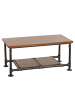 MCW Couchtisch N27 Industrial, Braun