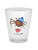 Mr. & Mrs. Panda Shotglas Spinne Agathe Kaffee ohne Spruch in Transparent