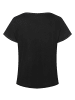More & More Kurzarmshirt in black