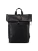 Jost Glasgow Daypack RFID Schutz Leder 42 cm Laptopfach black