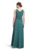 Vera Mont Abendkleid mit Plissee in Dark Emerald