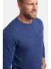 Men Plus Kurzarm T-Shirt in navy