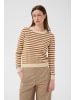 PART TWO Strickpullover GertiaPW Classic fit in Brown Stripe