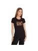 Armani Exchange Schwarz Baumwolle T-Shirt