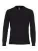 Redmond Rundhals-Pullover in schwarz