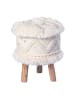 Kayoom Hocker Bohist boho in creme