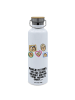 Mr. & Mrs. Panda Thermo-Trinkflasche Igel Familie mit Spruch in Weiß