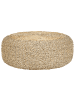 Beliani Pouf BACKAN in Beige - (W) 50 x (H) 20 x (L) 50 cm