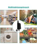 COSTWAY 35L Einkaufstrolley klappbar in Schwarz