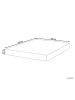 Beliani Matratze SPRINGY in Weiß/Grau - (W) 180 x (H) 20 x (L) 200 cm H2/3 Mittel
