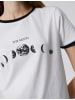KOTON T-shirt in Grauweiß