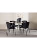 ebuy24 Essgruppe Plaza (5-teilig) Beige 120 x 120 cm