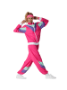 tectake Damenkostüm  Retro 80er 90er Jahre Jogginganzug Authentischer Retro-Look: Bunte