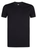 Petrol Industries 2er-Pack Basic T-Shirt Rundhals Pioneer in Blau