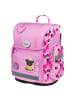 BAAGL Schulranzen Ergo in Rosa Pfötchen - 27x39x17cm