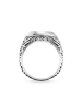 Thomas Sabo Ring Schwarz in roségold, silber