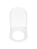 Wenko CALLA WC-Sitz - Thermoplast, freifallend in Weiß