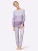WITT WEIDEN Schlafanzug in ecru-flieder