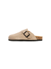 Plakton Bloggie-Pantoletten aus Leder für Kinder Beige