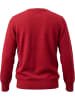 H.I.S. Sweatshirt in rot + schwar