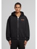 2Y Studios 2Y Studios Herren Last For Life Oversize Zip-Hoodie in black