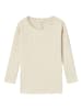 name it Langarmshirt in peyote melange