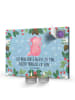Mr. & Mrs. Panda Adventskalender Kerzen Axolotl Hurra mit Spruch in Eisblau