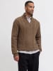 Jack & Jones Sweatshirt mit halbem Reißverschluss in Malt Ball