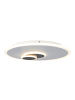 näve LED Deckenleuchte "AARHUS" in weiß - (L)47 cm x (B)47 cm x (H)6.5 cm - EEK G