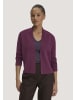 Hessnatur Hessnatur Strick Jacke Regular aus reiner Bio-Baumwolle in fuchsia