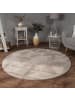 KADIMA DESIGN Teppich Kurzflor waschbar Einfarbig Wohnzimmer in Beige