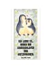 Mr. & Mrs. Panda Deko Laterne Pinguine Einschlafen mit Spruch in Transparent