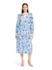Vera Mont Sommerkleid im Boho Style in Blau/Weiß