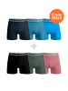 Muchachomalo 3er-Set: Boxershorts in Black/Yell