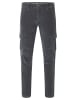 Timezone Cargohose Regular Fit Slim Leg Klappentaschen in Grau