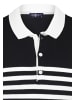JIMMY SANDERS Poloshirt Kurzarm in Schwarz