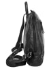 X-ZONE Rucksack echt Leder in schwarz
