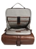Sansibar Rucksack echt Leder in cognac