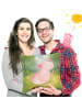 Mr. & Mrs. Panda Kuschel Kissen Axolotl Tanzen Design ohne Spruch in Weiß