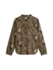 Marc O'Polo Bedruckte Bluse loose in Medium Brown