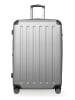 Hauptstadtkoffer Spree - Großer Reisekoffer Trolley Aufgabegepäck Rollkoffer Koffer 75cm, TSA, 119 L in Silber