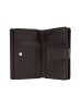 Golden Head Polo Geldbörse RFID Schutz Leder 15.5 cm in dunkelbraun
