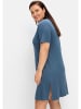 sheego Jerseykleid in taubenblau