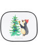 Mr. & Mrs. Panda Sonnenschutz Auto Pinguin Weihnachtsbaum ohne S... in Weiß