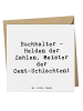 Mr. & Mrs. Panda Deluxe Karte Spruch Buchhalter Helden mit Spruch in Weiß